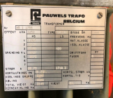 1250 kVA 10 kV / 420 Volt Pauwels transformator
1995